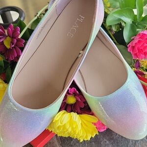 Pastel Shimmer Flats